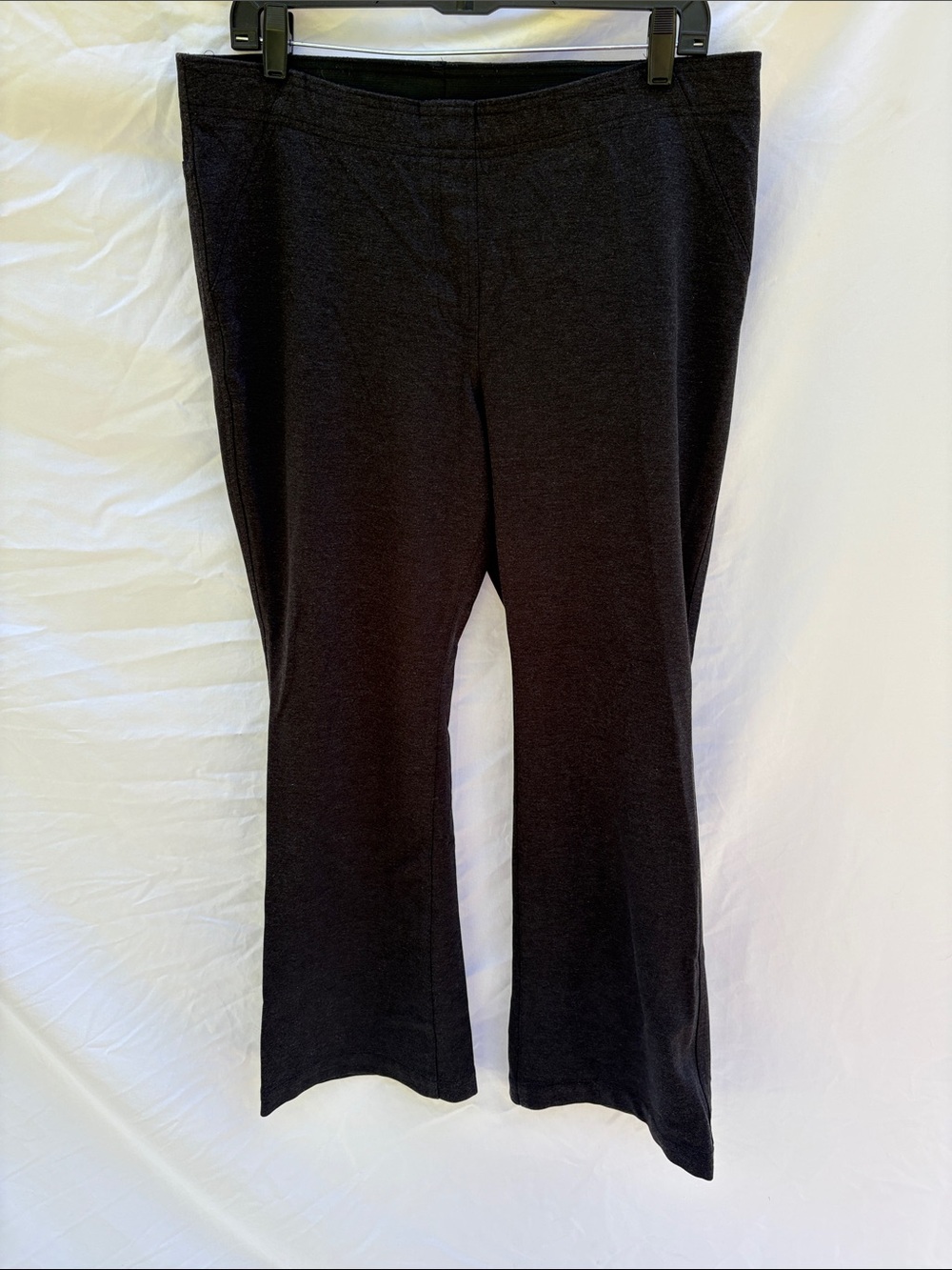 Chico's Dark Gray Bootcut Stretch Pants